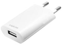 Telefono įkroviklis Logilink PA0093A, USB, balta sp.