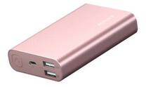Lādētājs-akumulators (Power bank) Aukey PB-AT10, 10050 mAh, rozā krās.
