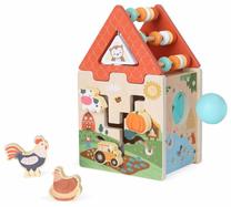 Attītošs kubs, ferma Gerardo's Toys, 24.5 cm, daudzkrāsaina