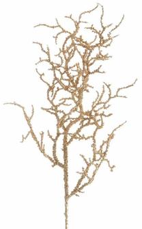 Dirbtinė šakelė 245, aukso sp., 75 cm