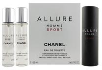 Tualetinis vanduo Chanel Allure Homme Sport Men, 60 ml