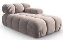 Modulinė sofa Micadoni Home Bellis MIC_CHR_2_F1_BELLIS7, smėlio sp., dešininė, 157 x 97 cm x 62 cm
