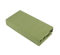 Paklodė Okko Jersey 125GSM, žalia sp., 200 x 200 cm, su guma