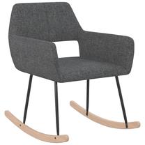 Кресло-качалка VLX Fabric 330355, темно-серый цв., 53 см x 75 см x 69 см