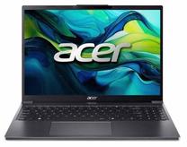Portatīvais dators Acer Aspire 3 Go 15, i5-1334U, 16 GB, 512 GB, 15.3 ", Intel UHD Graphics, melna krās./pelēka krās., ANGĻU (US), Dos
