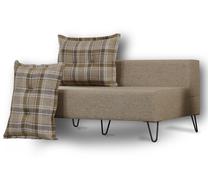 Sofa Hanah Home Roha 861LKH1202, ruda sp., 80 x 120 cm x 60 cm