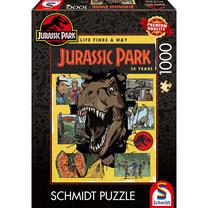 Dėlionė Schmidt 30 Years Of Jurassic Park Life Finds A Way, 69.3 cm x 49.3 cm, 1000 vnt., įvairių spalvų