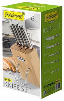 Kööginugade komplekt Maestro Classic MR-1429, 6 tk