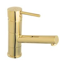 Смеситель для раковины Ferro Fiesta Bright Gold BFI2AG, золотой цв.