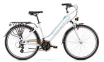 Velosipēds tūristu Romet Gazela 1, 26 ", 17'' rāmis, zila krās./balta krās.