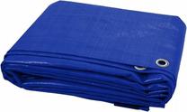 Sustiprintas tentas, mėlyna sp., 4 m x 3 m