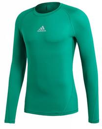 Krekls ar garām piedurknēm, vīriešiem Adidas, zaļa krās., s