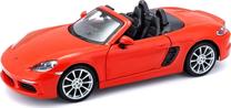 Игрушечная машина Bburago Porsche 718 Boxster 394168, oранжевый цв.