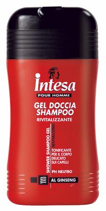 Kūno prausimosi želė vyrams Intesa Revitalizing, 250 ml
