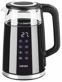 Elektriline veekeetja Haeger EK-DIG.028A, 1.7 l, läbipaistev v./must v.