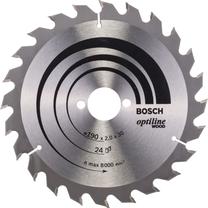 Pjovimo diskas Bosch Optiline, 190 mm x 30 mm