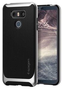 Telefona vāciņš Spigen, sudraba krās., Lg