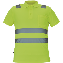 Darba krekls vīriešu Cerva Jaen HV, dzeltena krās., XXXXL izmērs