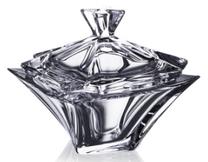 Indas desertams ir saldumynams Bohemia Royal Crystal Quadro 5K941/1/99U43/125, skaidri sp., krištolas