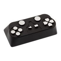 Klaviatūros dangtelis Zomoplus Aluminium Keycap Gamepad II, balta/juoda