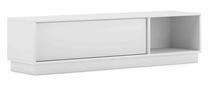 TV galds Frame, balta krās., 140 cm x 35 cm x 36.2 cm