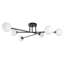 Valgusti lagi Light Prestige Dorado 6 LP-002/6C, G9, 6 x 28 W, must v. / valge v.