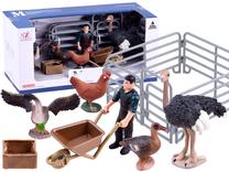 Rinkinys Farmer and Poultry, 6 vnt., įvairių spalvų