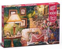 Пазл CherryPazzi Poetic Teatime 1000 el. 30592, 50 см x 70 см, 1000 шт., многоцветный