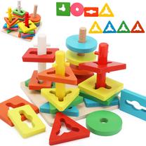 Attīstoša rotaļlieta Colorful Figurines, 12.5 cm, daudzkrāsaina