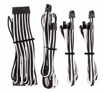 Vads Corsair Premium Individually Sleeved PSU Starter Kit Type 4 Gen 4, balta krās./melna krās.