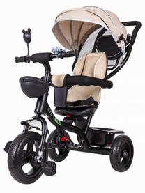 Triratukas EcoToys Three-wheeled Bike, geltona sp.
