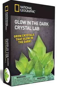 Набор для выращивания кристаллов National Geographic Glow In Dark Crystal Green, зеленый цв.