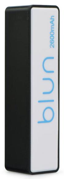 Lādētājs-akumulators (Power bank) Blun Perfume, 2600 mAh, melna krās.