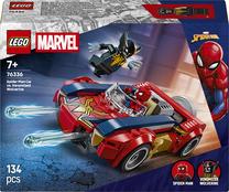 Konstruktorius LEGO® ǀ Marvel Žmogaus voro automobilis prieš venomizuotą Ernį 76336, 134 vnt.