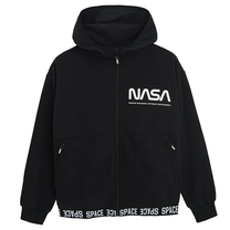 Džemperi, klasisks, zēniem Cool Club NASA LCB2721416, melna krās., 152 cm