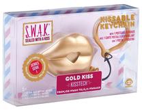 Raktų pakabukas SWAK Matte Gold kiss 4114, aukso sp.
