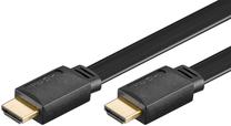 Vads Goobay HDMI™ FLAT-cable with Ethernet HDMI, HDMI, 2 m