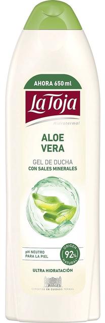 Kūno prausimosi želė La Toja Aloe Vera, 650 ml