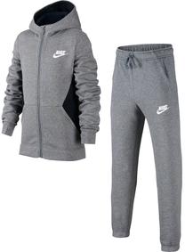 Спортивный костюм, детские Nike, серый цв., m