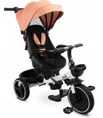 Triratukas Toyz Dash, juoda sp./rožinė sp.