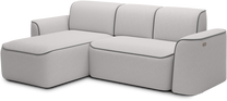 Kampinė sofa Ume, pilka sp., 190 x 287 cm x 88 cm