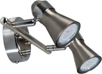 Šviestuvas lubų Brilliant Sanny G15413/77, GU10, 2 x 3 W