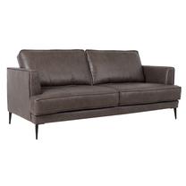 Sofa Home4you Leo, pilka sp., 86 x 194 cm x 85 cm