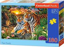 Dėlionė Castorland Tiger Family 489193, 23 cm x 32 cm, 180 vnt., įvairių spalvų