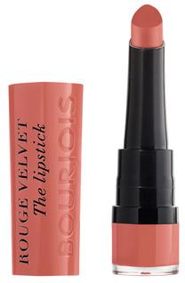Lūpų dažai Bourjois Paris Rouge Velvet, 2.4 g, 15 peach tatin