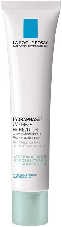 Dieninis veido kremas La Roche Posay HydraPhase UV SPF 25 Rich, 40 ml, SPF 25