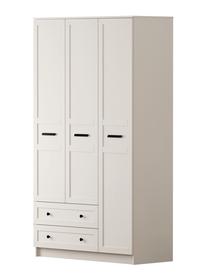 Spinta Kalune Design Rumy Rb-168-01-002, balta sp., 105 cm x 52 cm x 184 cm