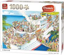 Пазл King Comic Collection Cruise 55888, 68 см x 49 см, 1000 шт., многоцветный