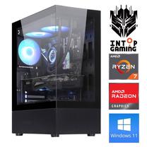 Stacionārs dators Intop RM91441WH AMD Ryzen 7 5700X, DDR4 32 GB, SSD+HDD 500 GB 2 TB, AMD Radeon RX 9060 XT 16 GB GDDR6, Windows 11 Home