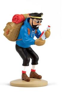 Rotaļlietu figūriņa Faraos Cigar Tintin Haddock With An Empty Bottle, 25 cm, daudzkrāsaina